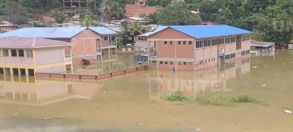 Un río cerca de la comunidad de Chima, en el norte de La Paz. Foto: Unitel