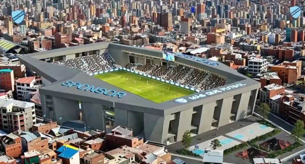 Así será el nuevo estadio de Bolívar. Foto: Captura de pantalla.