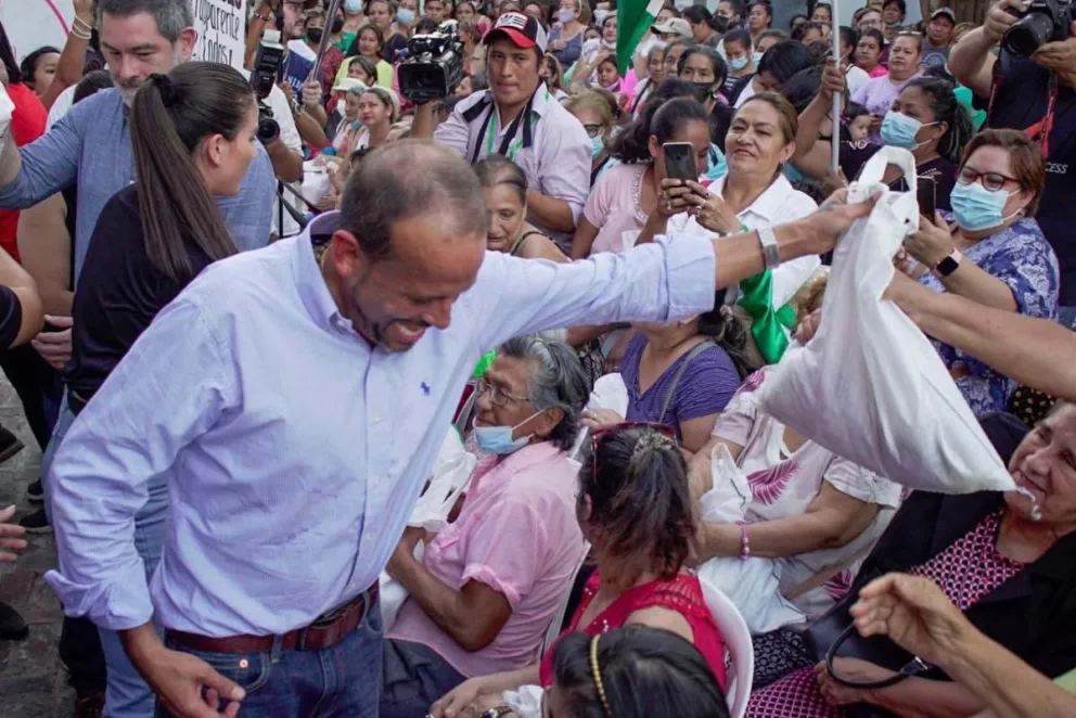 El gobernador Luis Fernando Camacho en una imagen de archivo. Foto: @LuisFerCamachoV