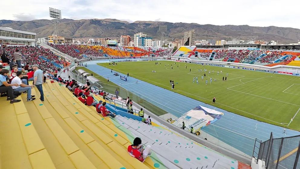 El estadio Félix Capriles que será sede de la final del torneo boliviano. Foto: Opinión