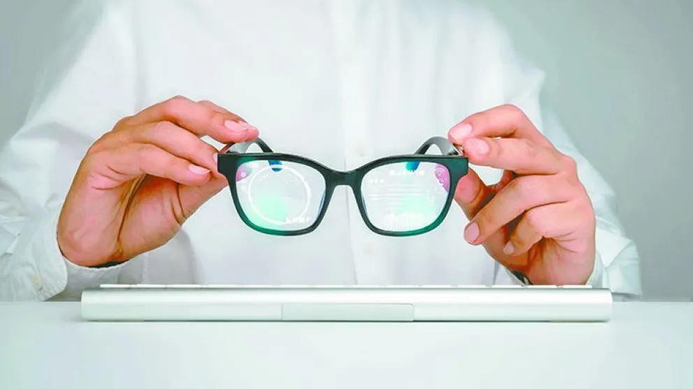 Imagen conceptual de lentes inteligentes. FOTO: Computer Hoy