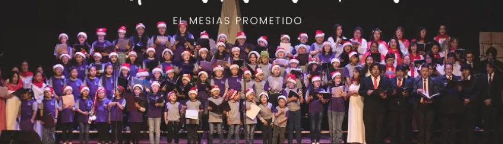 Cantantes de la  Sociedad Orquestal y Coral de La Paz. FOTO: Cuenta de Facebook de la sociedad