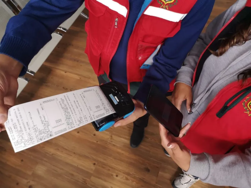 Forma de como te entregan la proforma Foto: GAMEA