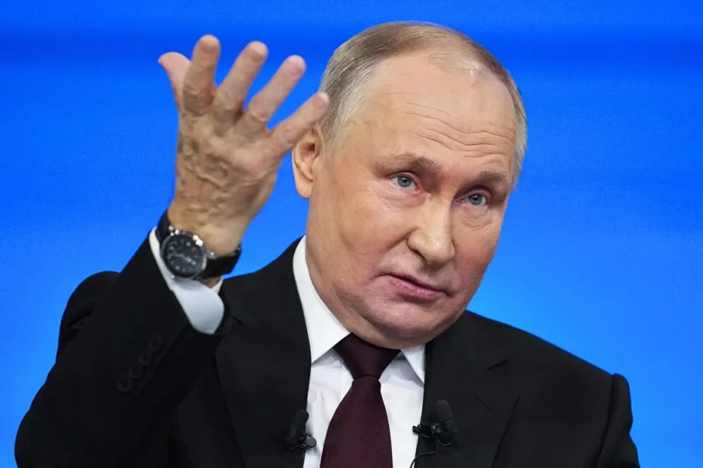 el presidente ruso, Vladímir Putin lanzó una dura advretencia. Foto: EFE