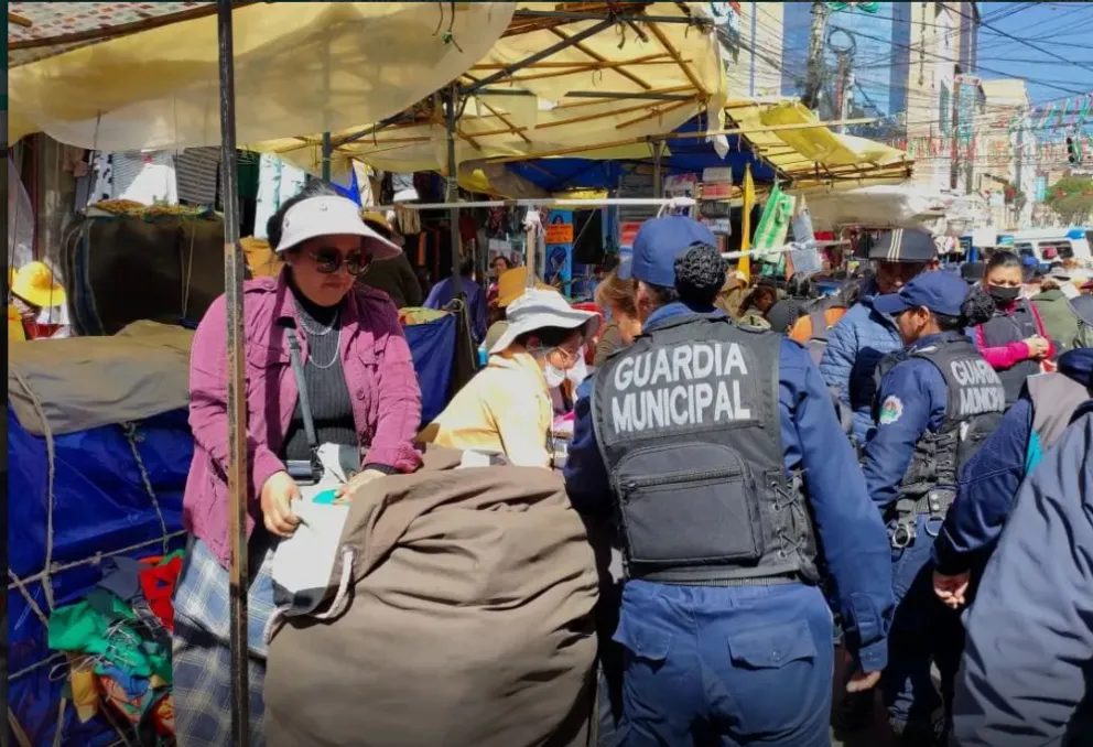 Uno de los centros de abasto de La Paz (imagen referencial). Foto: ABI / Amun