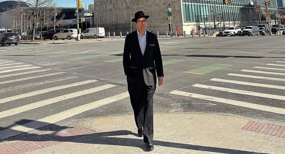 Pary fue posesionado como representante de Bolivia ante la ONU en noviembre de 2020. Foto: @DiegoPary  