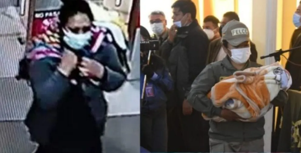 Dos imágenes del caso. Foto: ABI 