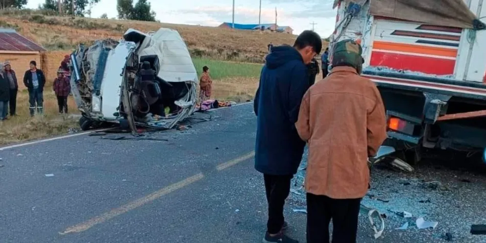 Un accidente de tránsito que cubre el SOAT. Foto: Ahora el Pueblo