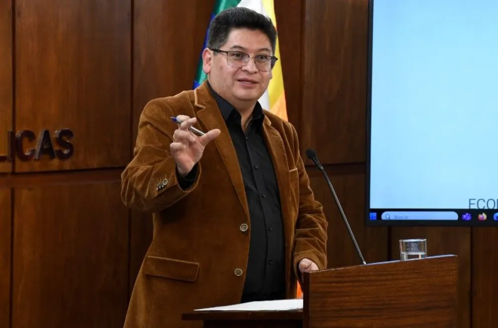 El ministro de Economía y Finanzas Públicas, Marcelo Montenegro. Foto: Ministerio de Economía