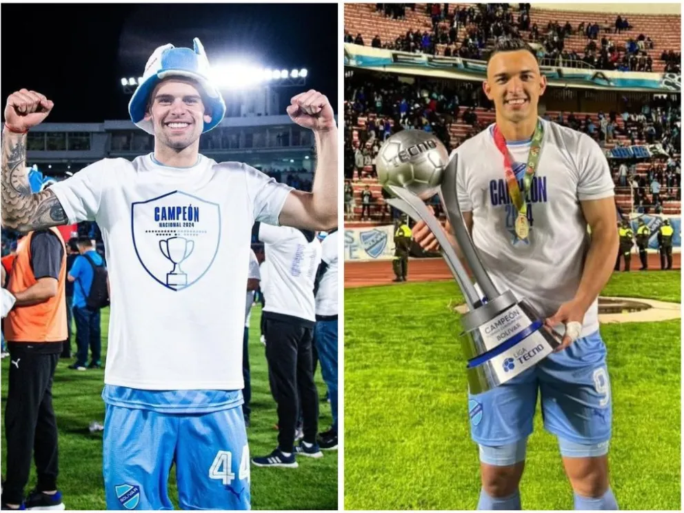 Renzo Orihuela y Alfio Oviedo, dos que no continuarían en 2025 en Bolívar. Fotos: APG