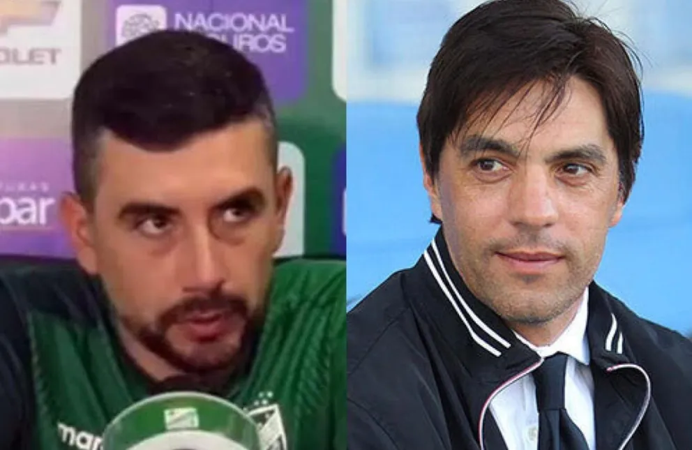 Venegas (izq.) y Vigevani dirigirán en el fútbol boliviano en 2025. 