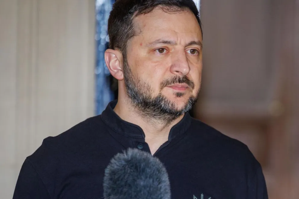 El presidente de Ucrania, Volodimir Zelenski. Foto: EFE