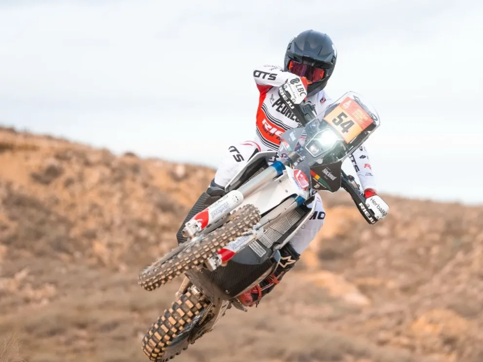 Daniel Nosiglia durante el campamento que realizó en Chile. Foto: Prensa Nosiglia.