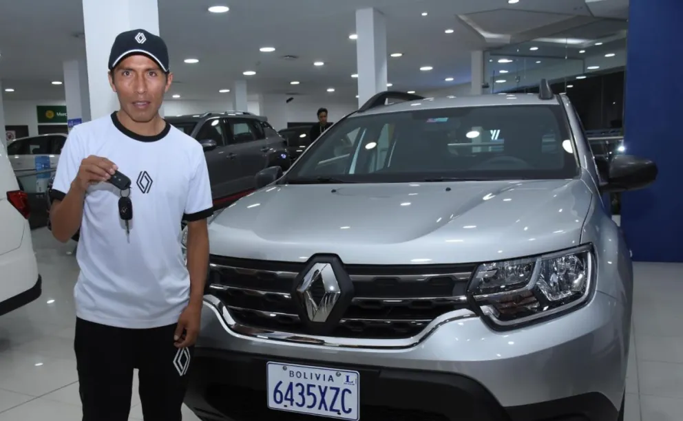 Garibay fue elegido el deportista del año en 2024. Foto: APG.