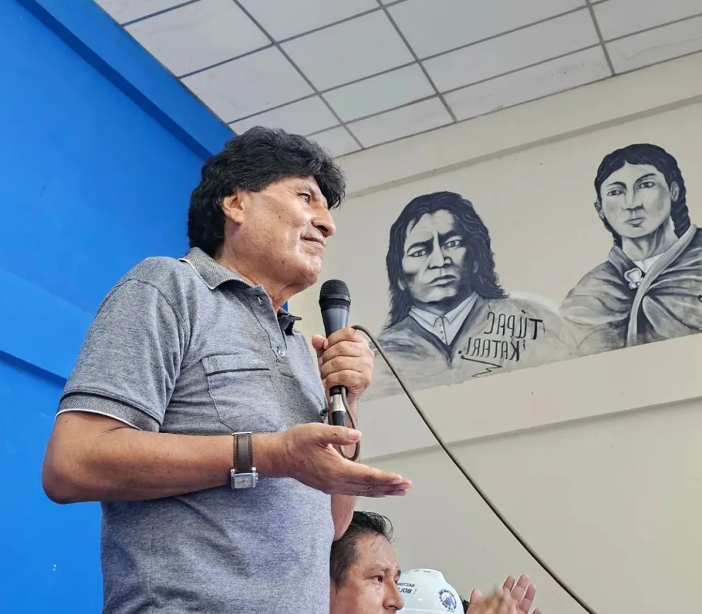 Evo Morales es acusado por la comisión de trata de personas, en un proceso abierto ante la Fiscalía de Tarija. Foto: Archivo