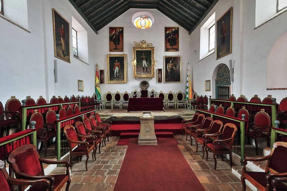 La Casa de la Libertad será el escenario del primer acto protocolar de cara al Bicentenario. Foto: ABI