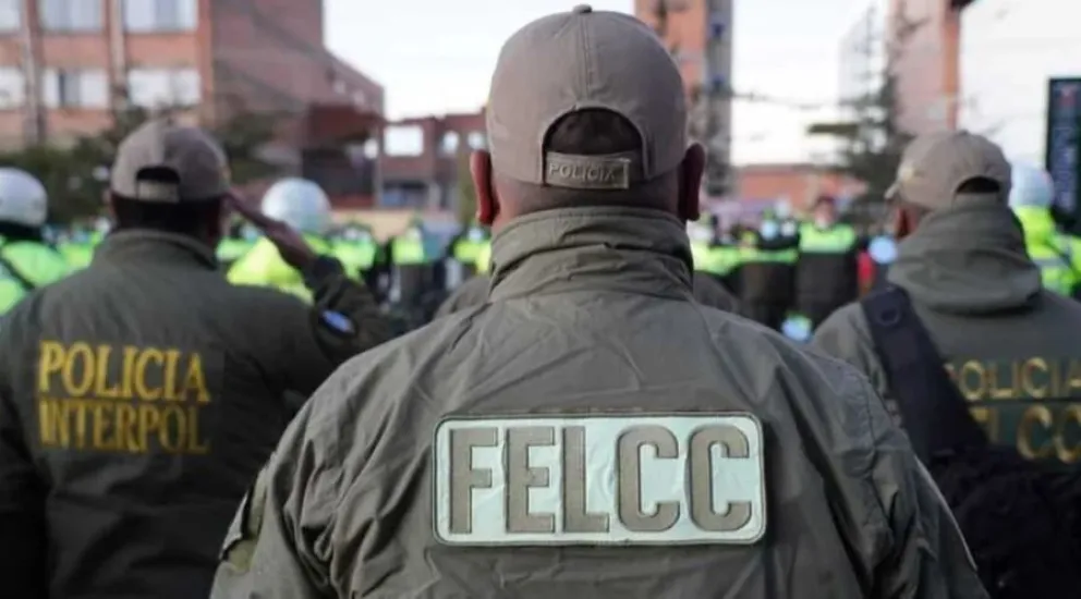 La FELCC investiga el atraco de un millón de bolivianos, en la zona Sur de La Paz. Foto: Red Uno