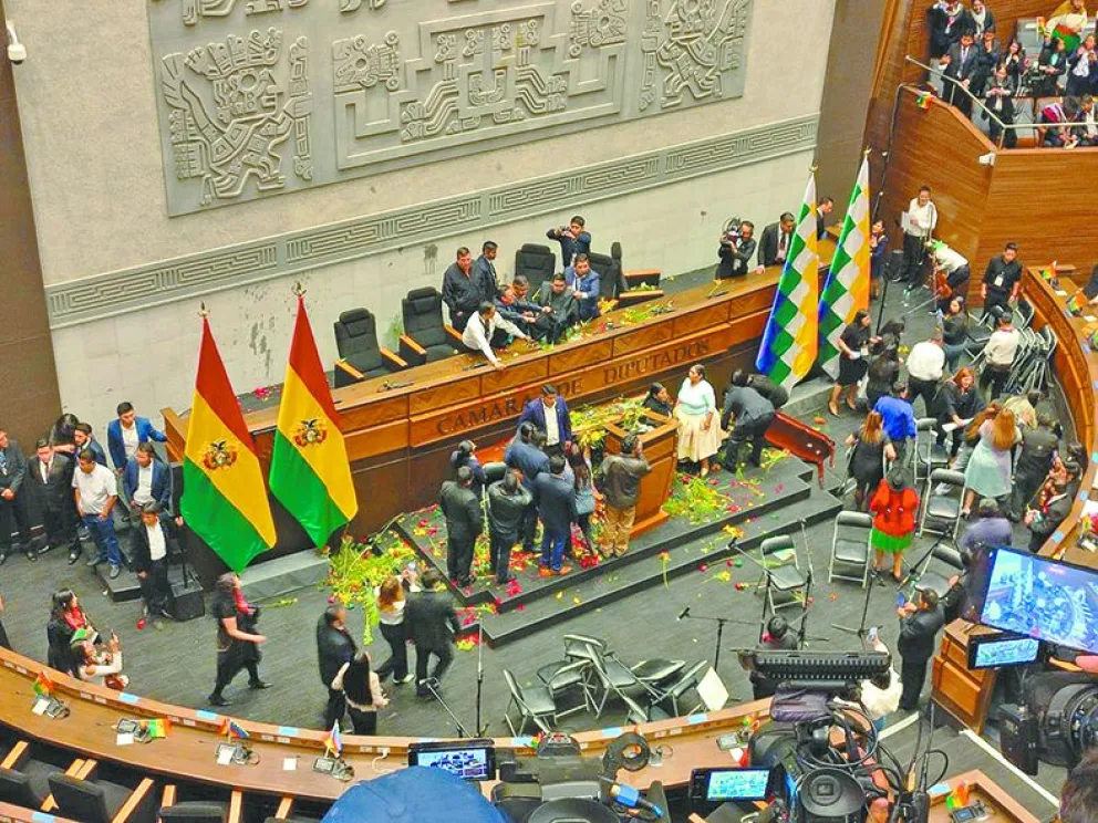 Los quiebres al interior del partido fueron evidenciados desde 2022. Los tensionamientos crecieron de ahí en adelante. Foto: Paulo Lizárraga A. / Visión 360
