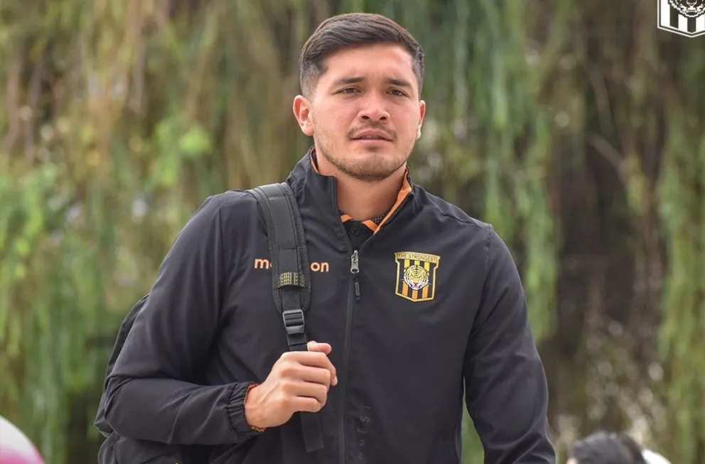 Jhohan Gutiérrez, el segundo arquero del plantel atigrado en 2024. Foto: club The Strongest