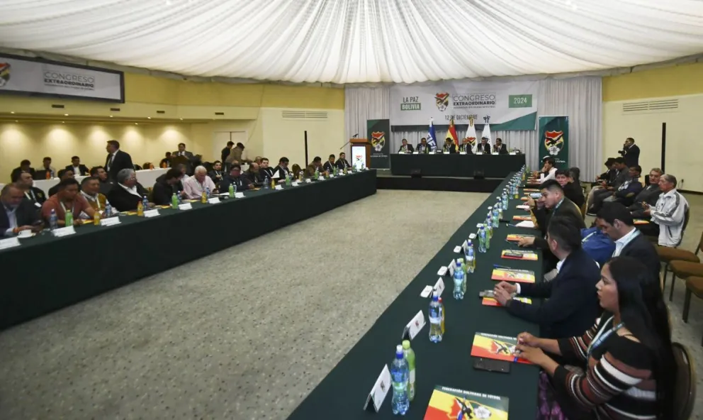 El último congreso que se realizó en diciembre en la sede de Gobierno. Foto: APG