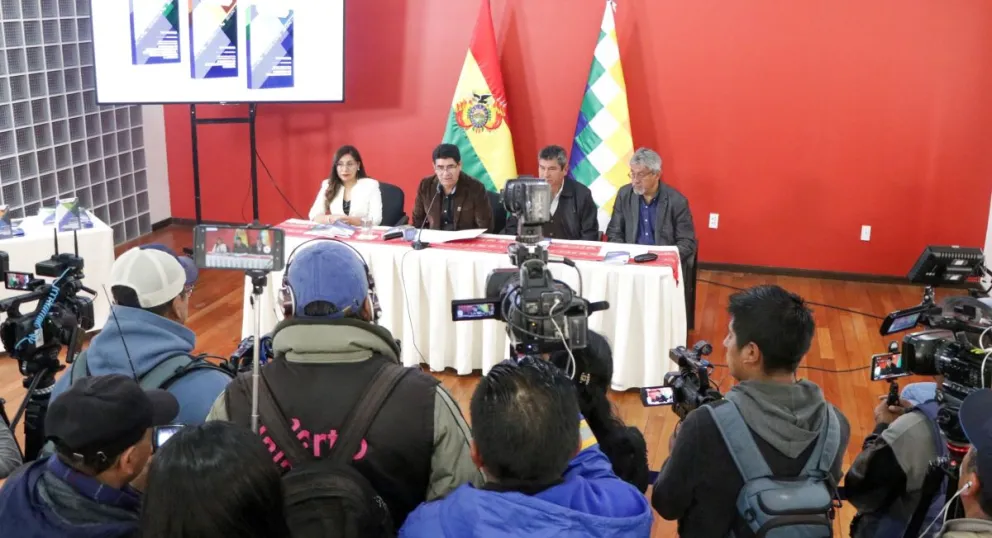 El ministro de Educación, Omar Veliz, este jueves. Foto: Unicom-Minedu