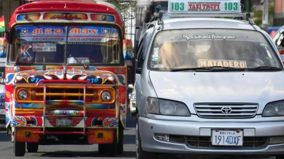 Vehículos circulan en la ciudad de Cochabamba. Foto: Red Uno