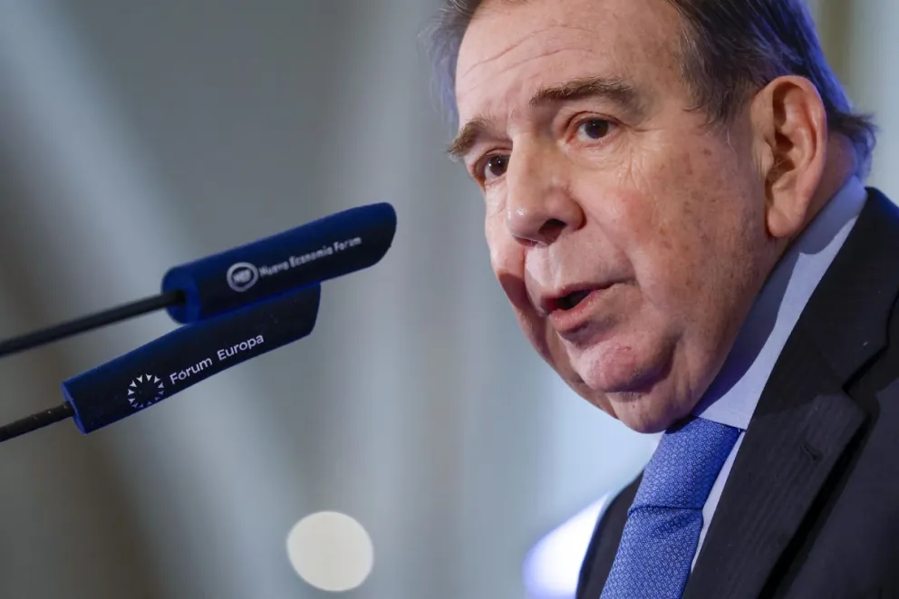 El candidato presidencial de la mayor coalición opositora, Edmundo González Urrutia. Foto: EFE