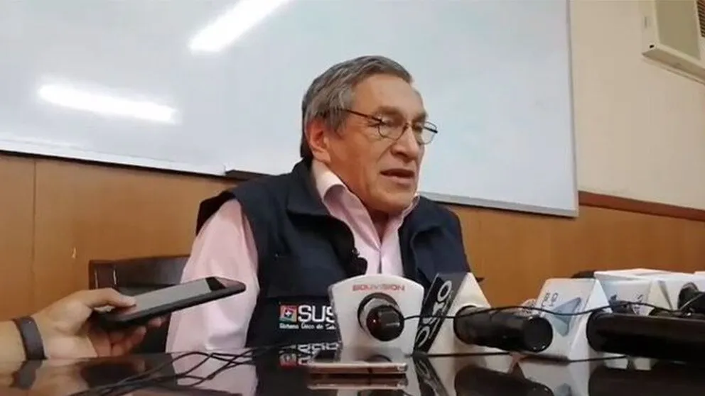 Arturo Quiñones, responsable de Vigilancia Epidemiológica del Servicio Departamental de Salud (Sedes) de Cochabamba. Foto: Opinión