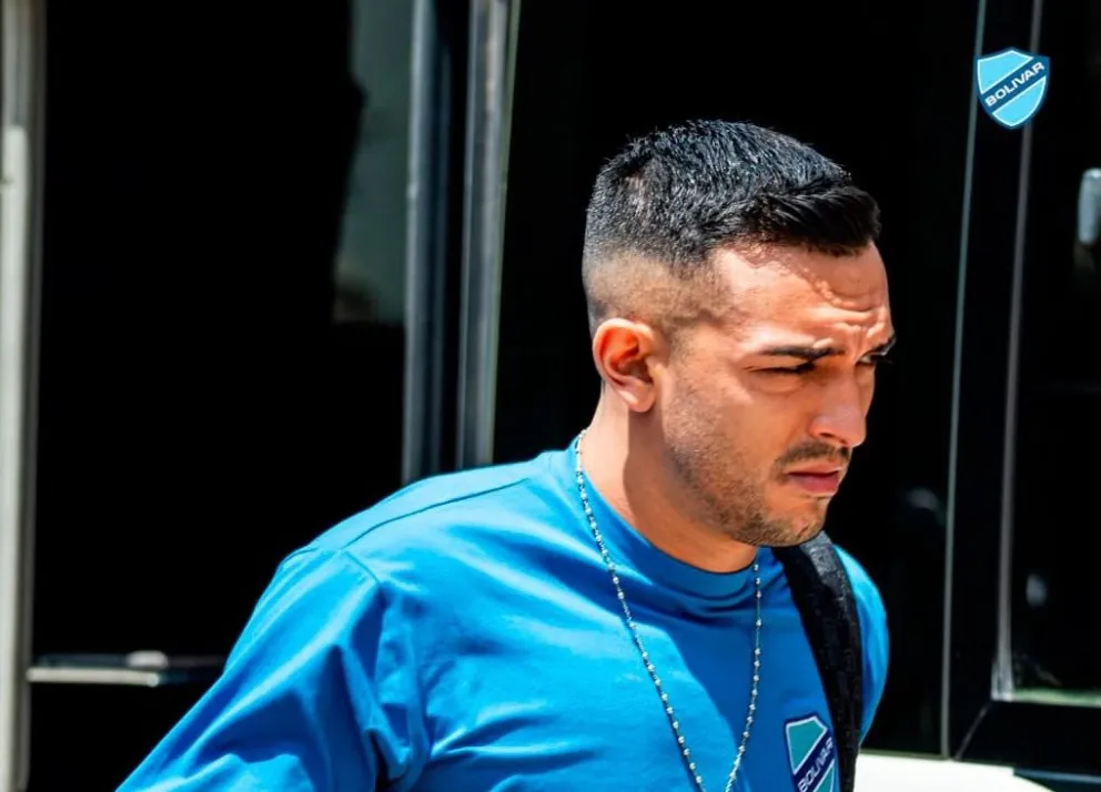 El atacante paraguayo Alfio Oviedo. Foto: Club Bolívar.