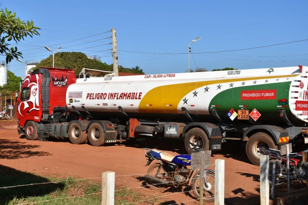Un camión cisterna. Foto: ABI