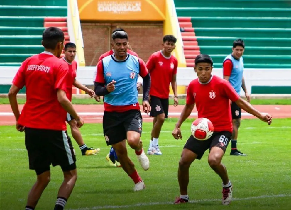 Una práctica de los capitalinos en la temporada pasada. Foto: Independiente