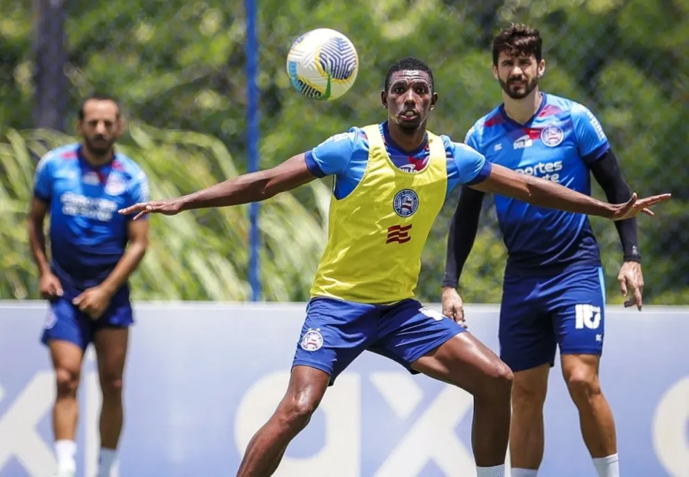 Los jugadores del equipo brasileño alistan con todo su retorno a la Copa. Foto: Club Bahía