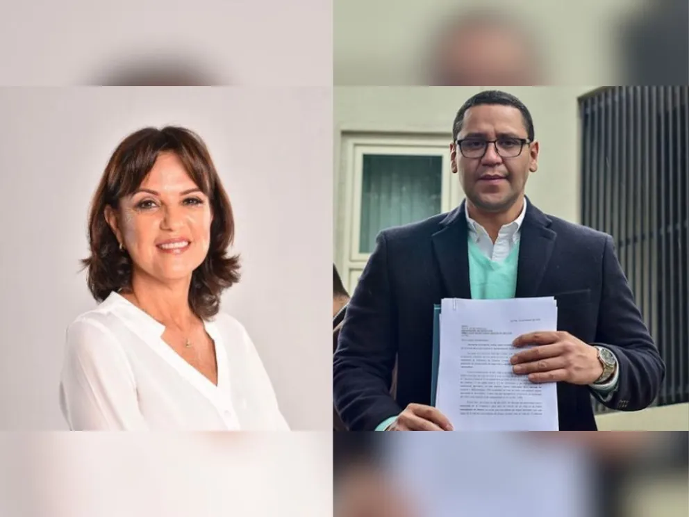 Desirée Bravo y Tomás Monasterio. Foto: Composición Visión 360 