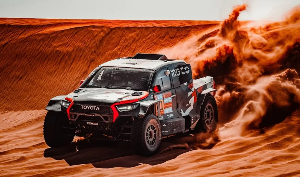 Henk Lategan va de líder en la general de los autos. Foto: Henk Lategan.