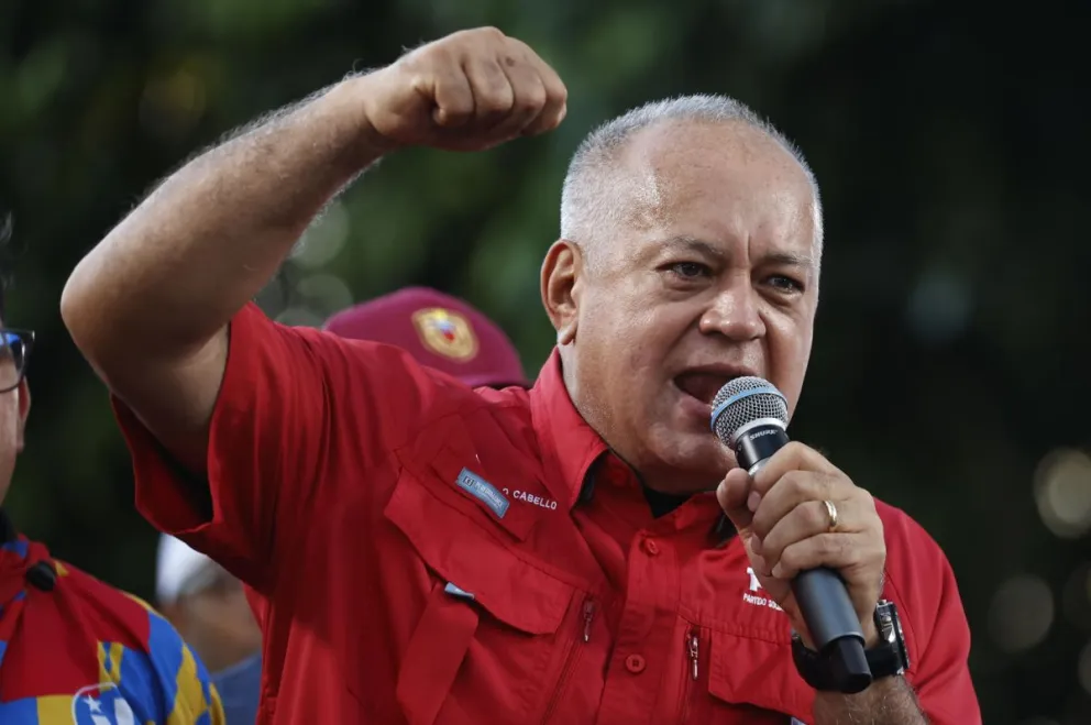 Diosdado Cabello, en una fotografía de archivo. Foto: EFE