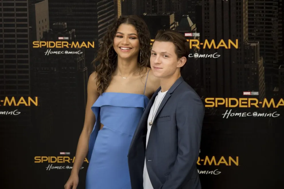 Fotografía de archivo del actor británico Tom Holland y la actriz estadounidense Zendaya. Foto: EFE