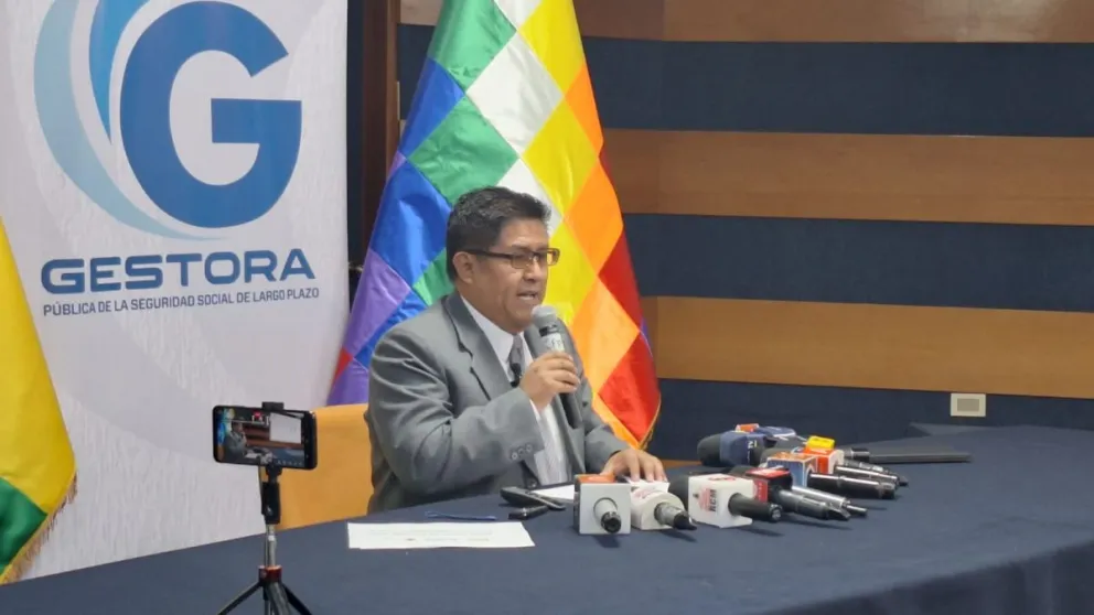 El gerente de la Gestora, Jaime Durán, realiza una evaluación del trabajo de la entidad y las inversiones en 2024. Foto: M. Belmonte 