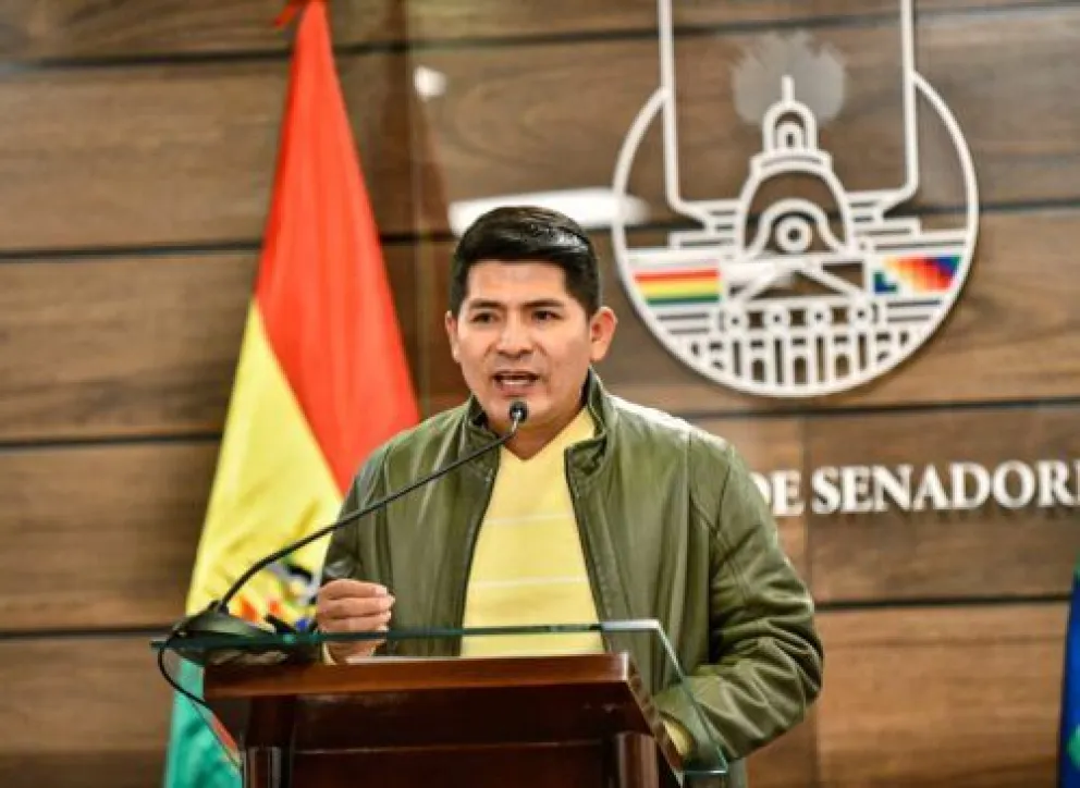 Senador "evista" Pedro Vargas. Foto: Cámara de Senadores