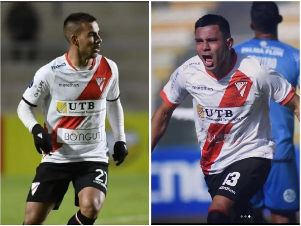 Robson y Cuéllar son del millonario, pero Bolívar quiere llevarlos para su Centenario. Fotos: CAR