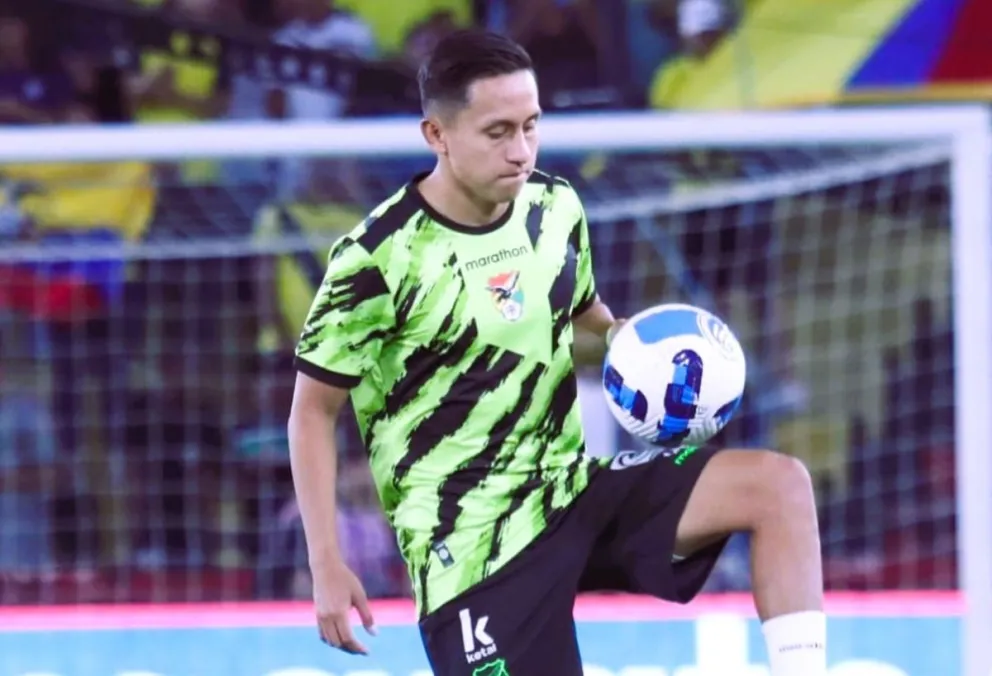 Gustavo Mendoza durante un entrenamiento con la verde, en noviembre del año pasado. Foto: FBF