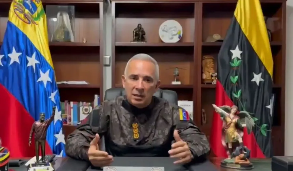 Freddy Bernal, gobernador de Táchira, al momento de anunciar la medida. Foto: Captura de video