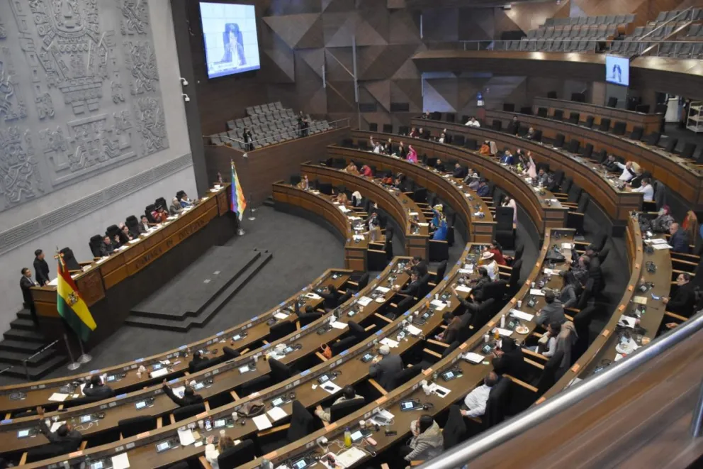 Sesión de la Cámara de Diputados. Foto: Cámara de Diputados