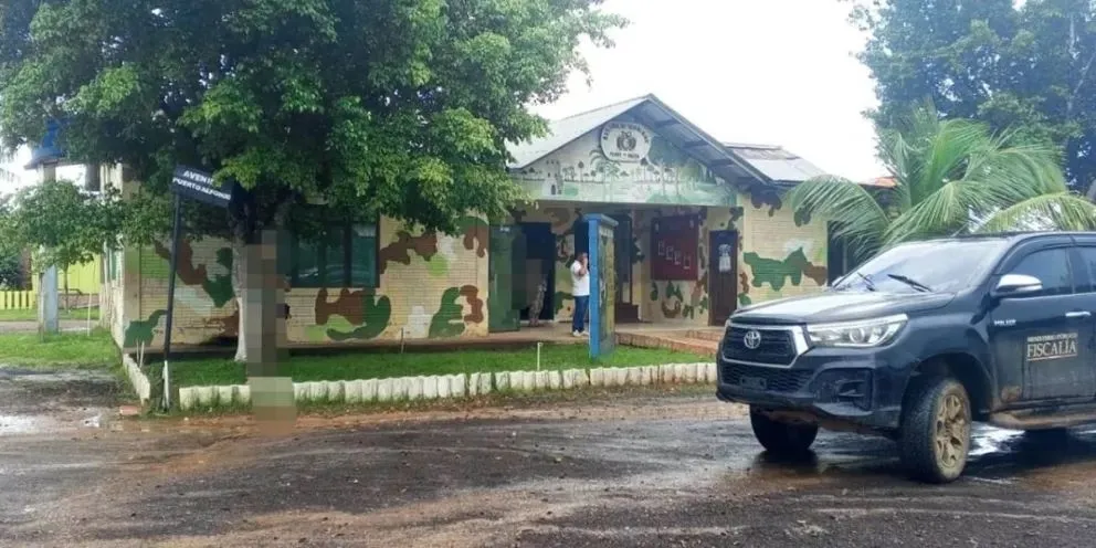 Imagen del cuartel militar. Foto. Abi