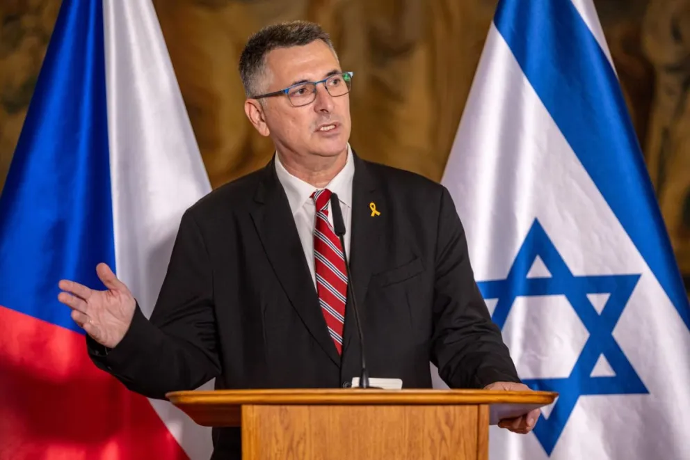 El ministro de Exteriores israelí, Gideon Saar. Foto: EFE