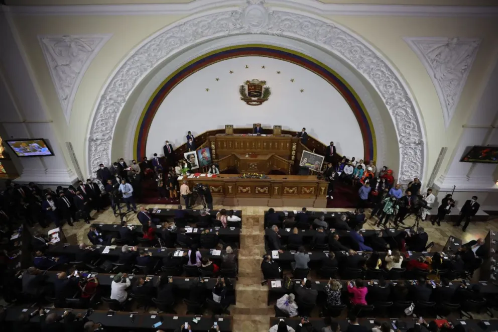 Foto de archivo de la sede de La Asamblea Nacional de Venezuela. Foto: EFE
