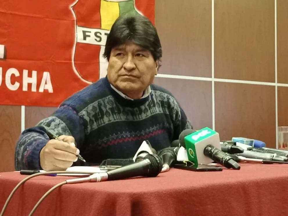 El expresidente Evo Morales. Foto: ABI