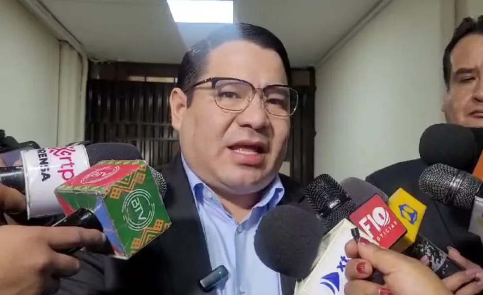 El fiscal general del Estado, Roger Mariaca. Foto: FGE