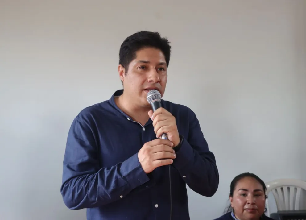  Alan Lisperguer, ahora exministro. Foto: Ministerio de Medio Ambiente y Agua