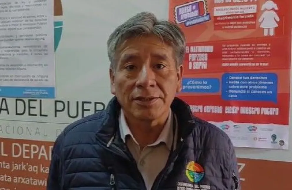 Francisco Rodríguez, delegado defensorial del departamento de La Paz. Foto: Defensoría del Pueblo