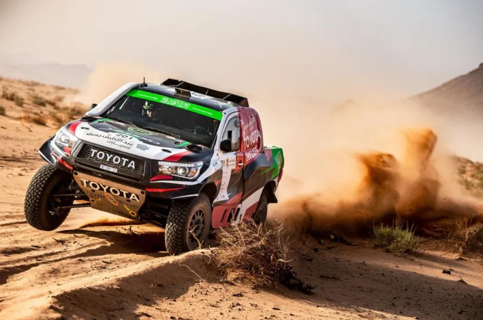 El piloto Al-Rajhi cumple una gran carrera en Arabia Saudita. Foto: Marca